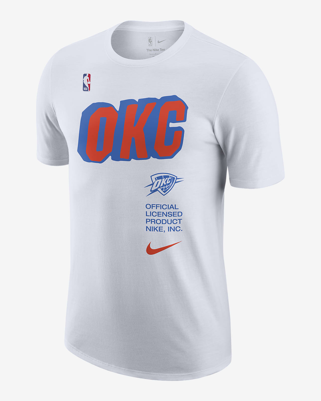 Oklahoma Thunder Men's Nike T-Shirt. Nike.com