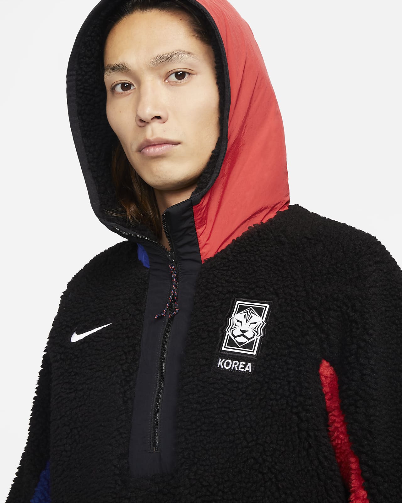 Korea Men's 1/2-Zip Hoodie. Nike CZ
