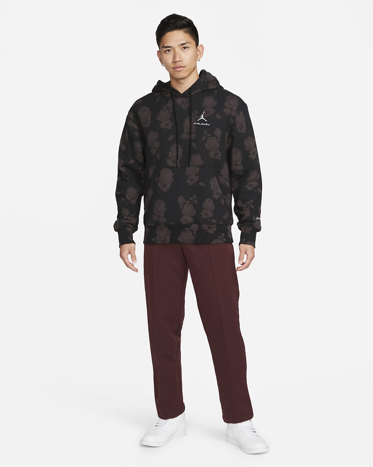 Jordan x A Ma Maniére Men's Printed Fleece Hoodie