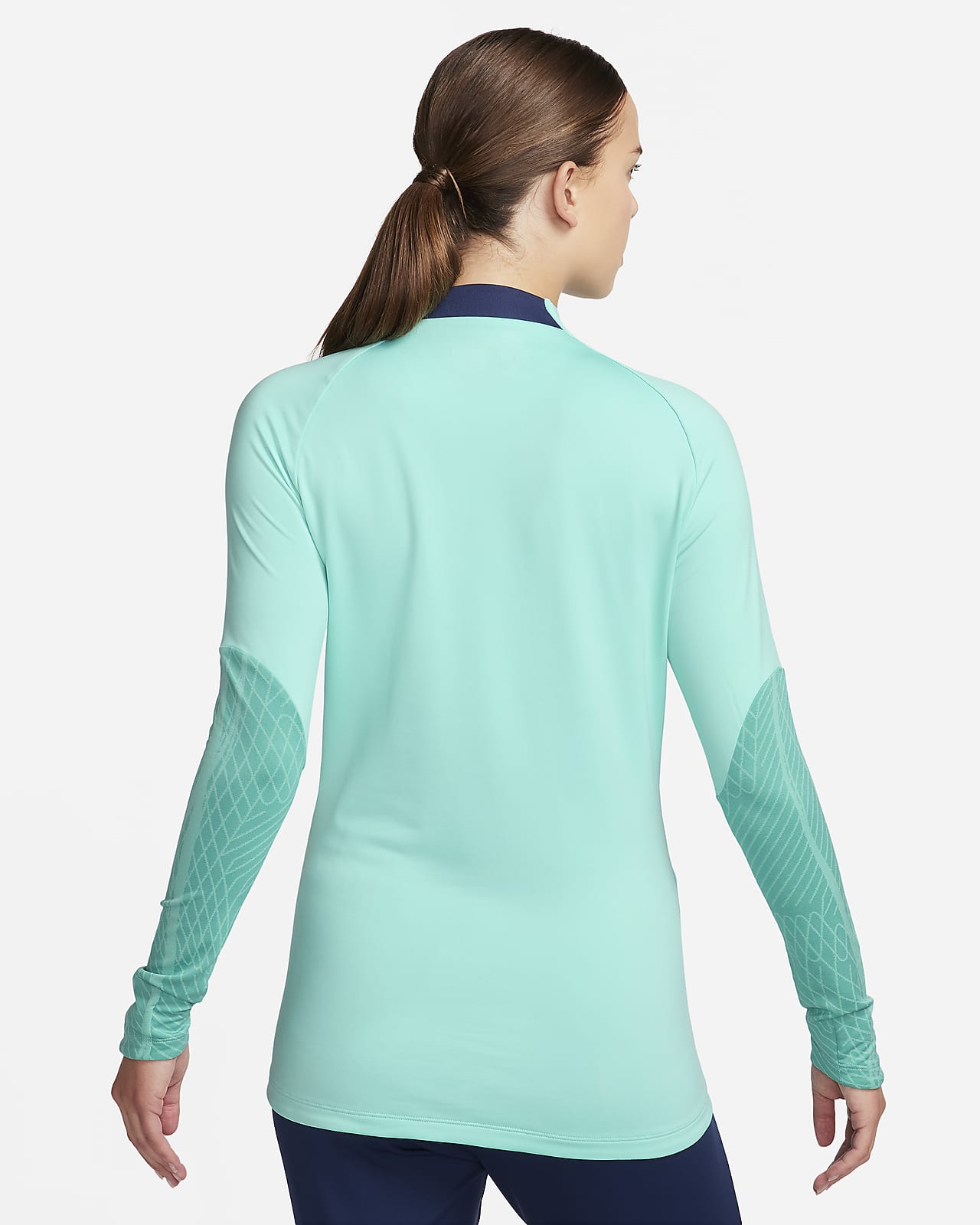 Nike Dri-Fit Long Sleeve Shirt Women's Navy New L