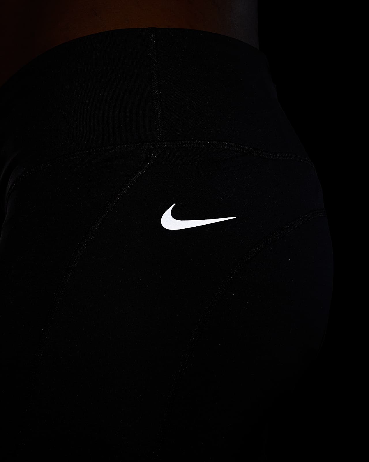 Leggings cortos de running de tiro medio para mujer Nike Fast (talla  grande). Nike.com