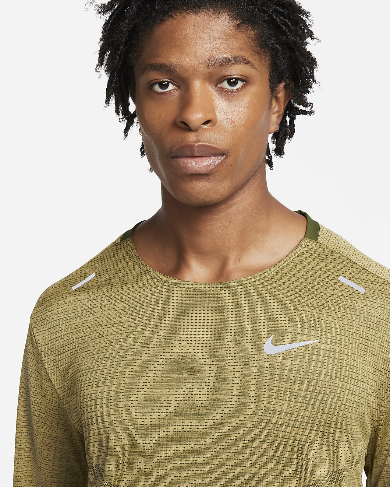 Nike Dri FIT ADV Techknit Ultra Men s Long Sleeve Running Top Nike RO