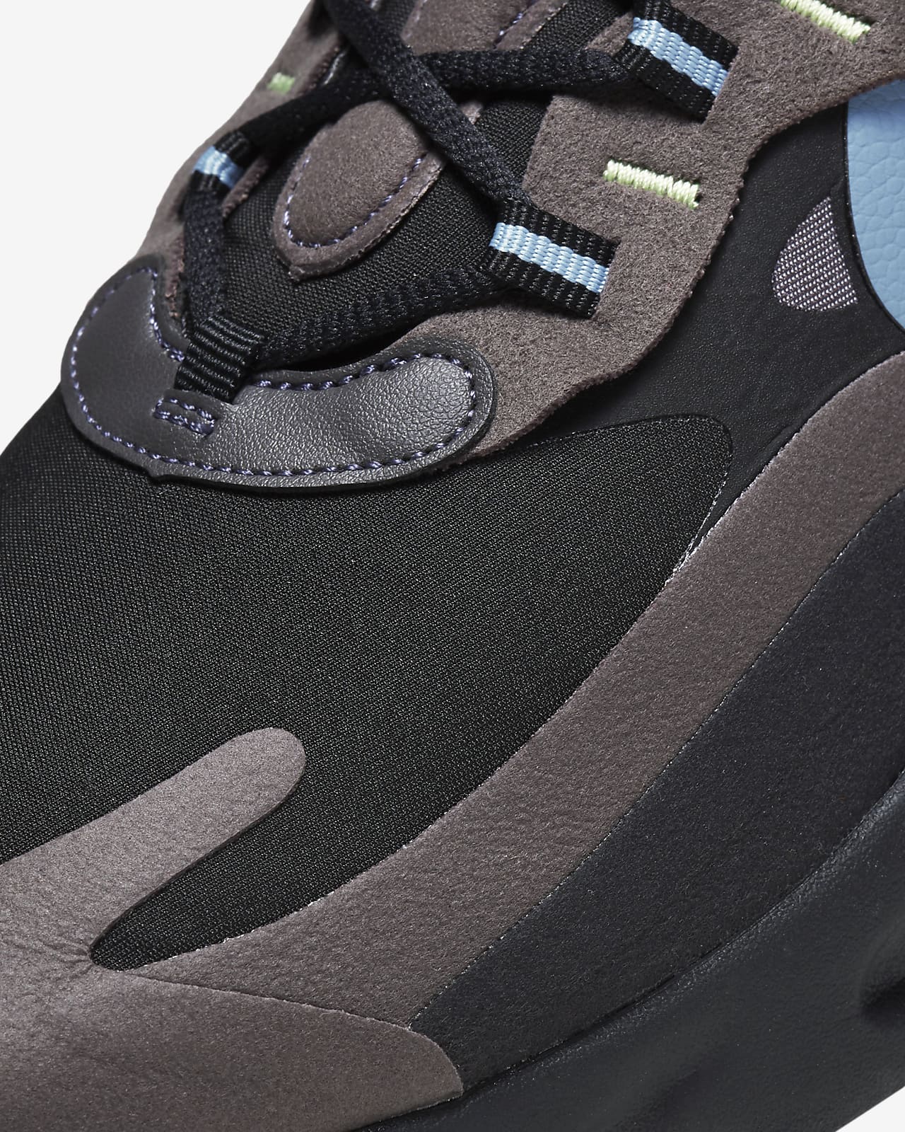 nike react element 270 black volt black