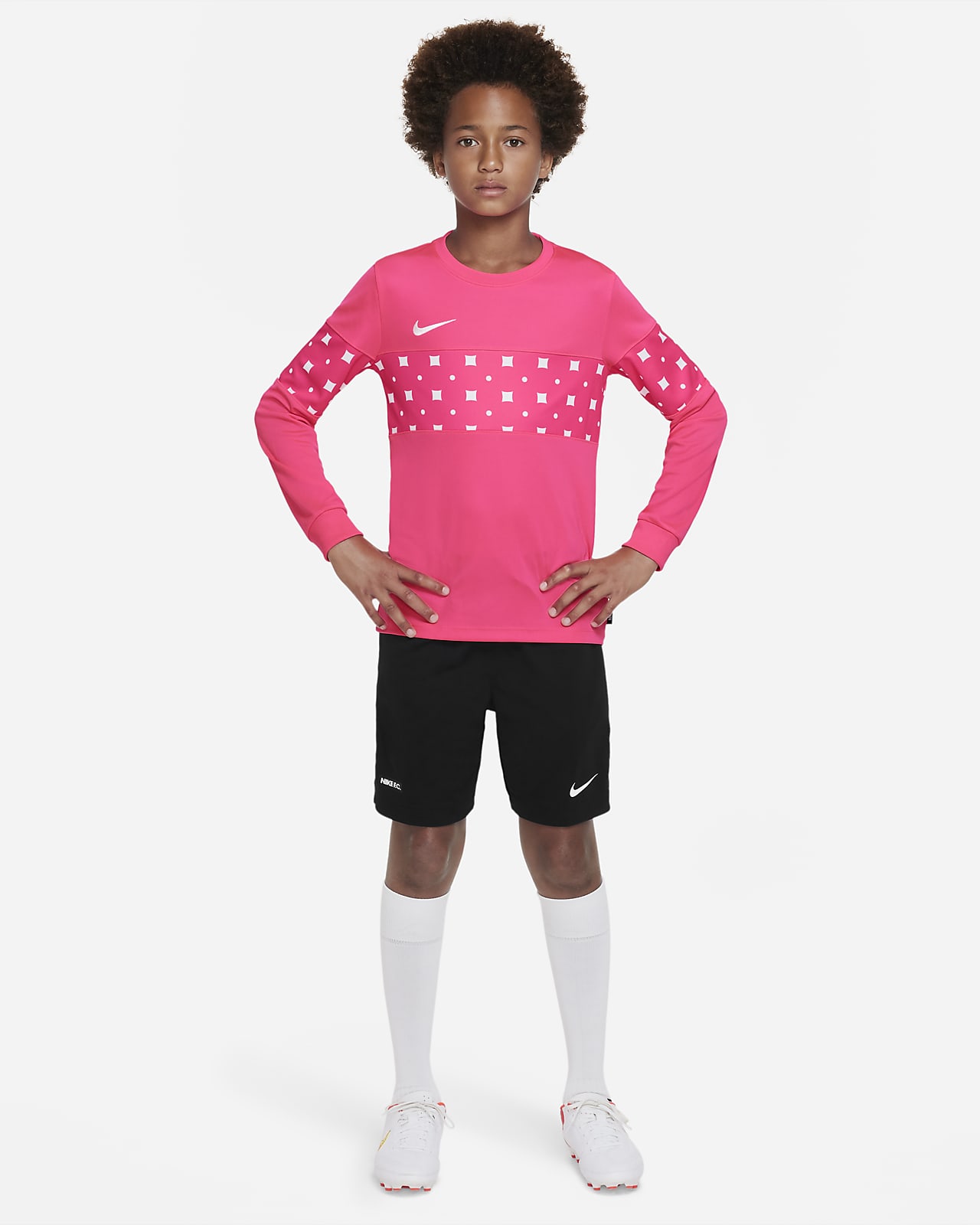 FC Dri-FIT Libero Camiseta de fútbol de larga Niño/a. Nike ES