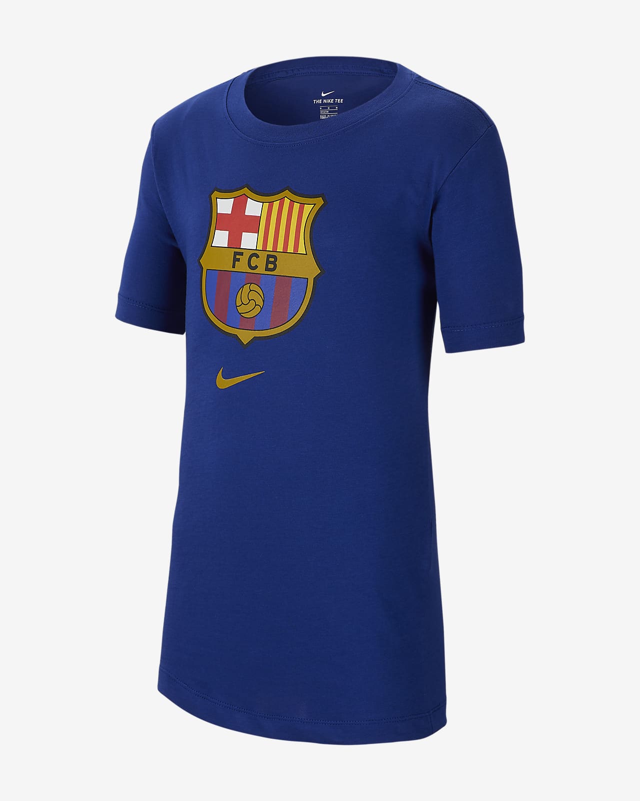 Playera para niños talla grande FC Barcelona. Nike PR
