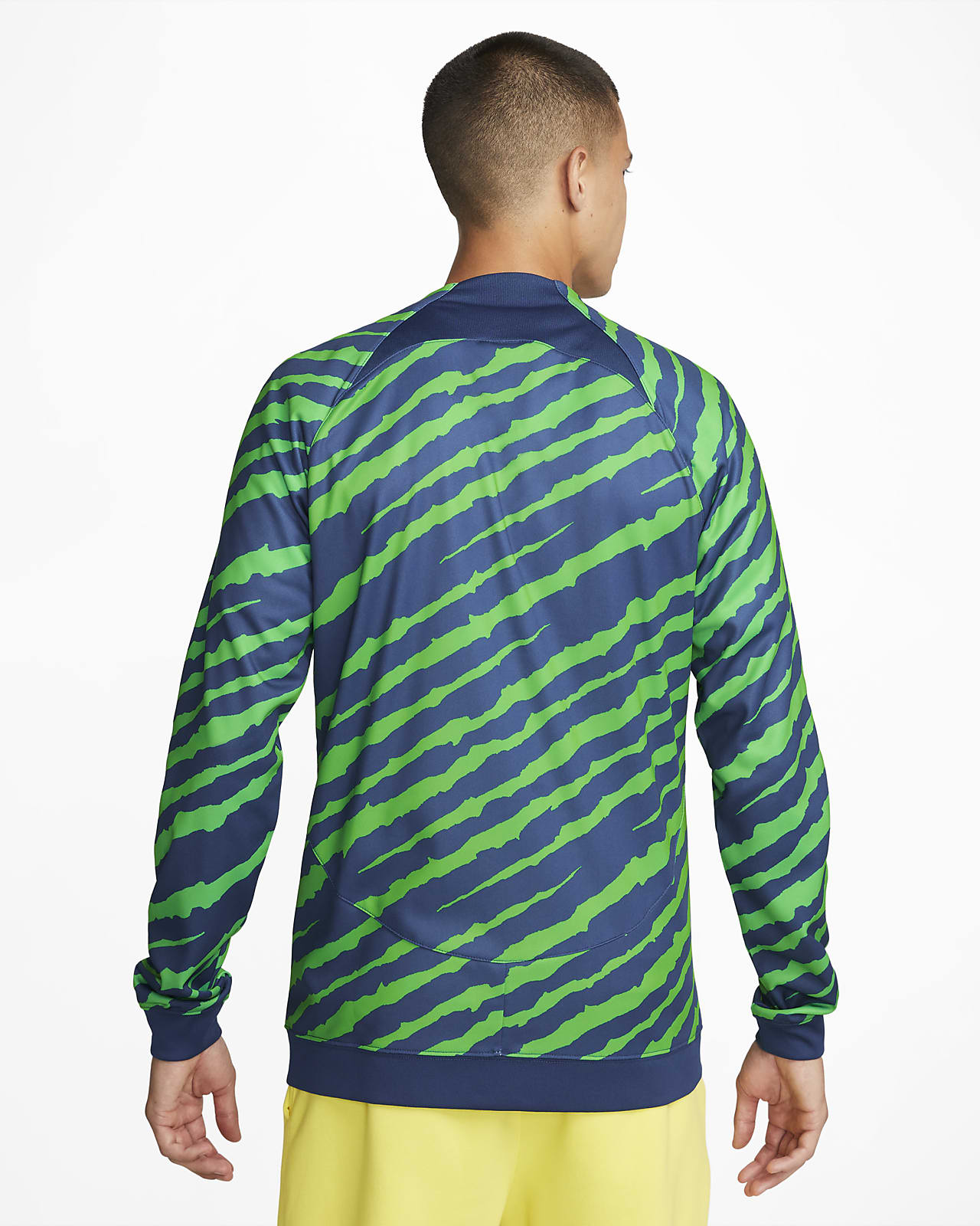 Brasil Academy Pro Men's Full-Zip Knit Soccer Jacket