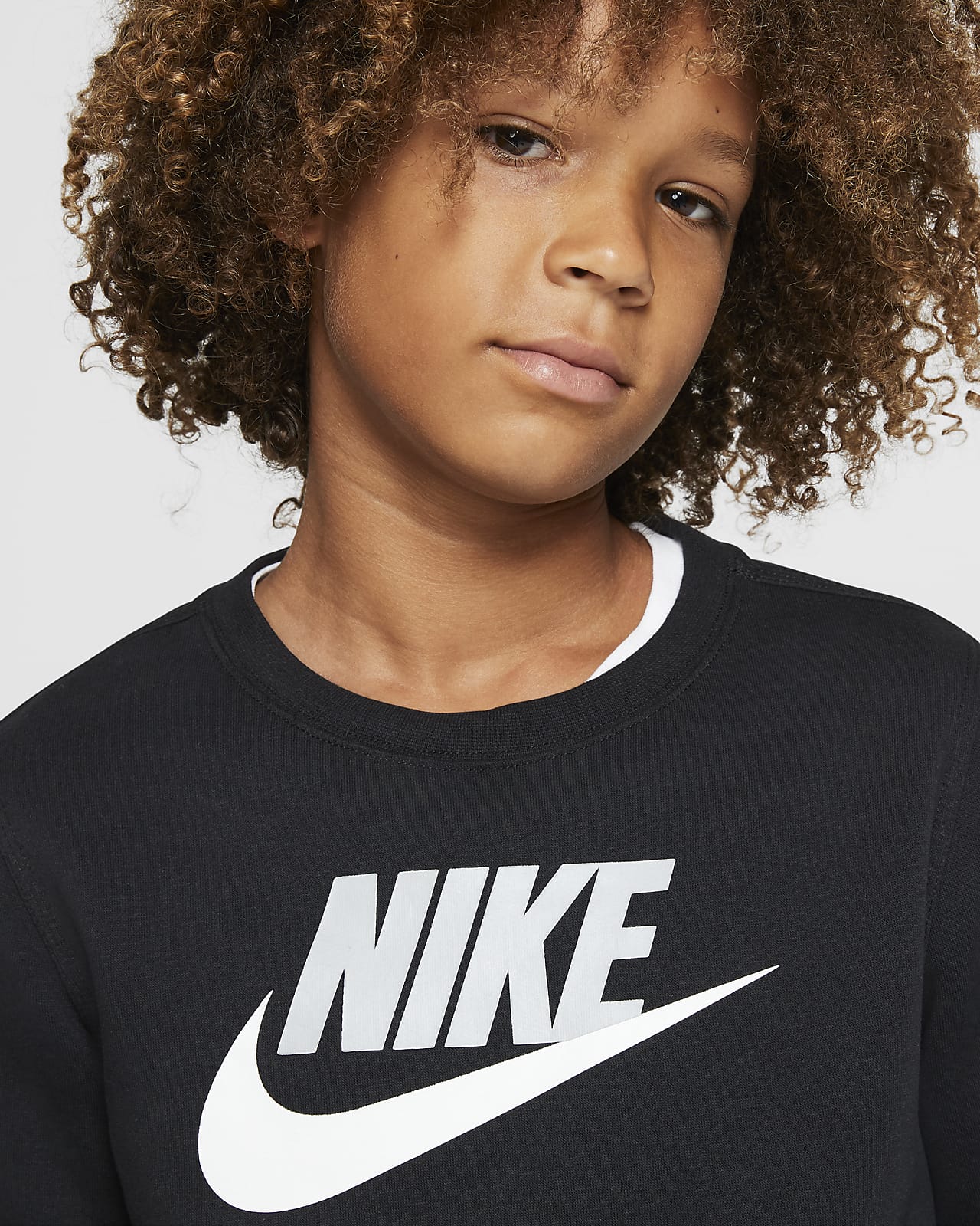 werkwoord zomer Conclusie Nike Sportswear Club Fleece Big Kids' (Boys') Crew. Nike.com