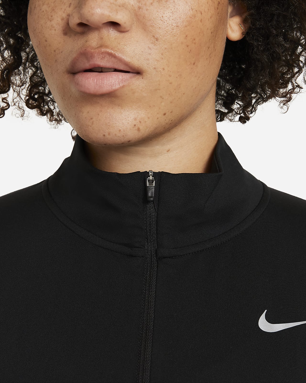 2-Zip Running Top (Plus Size). Nike SA