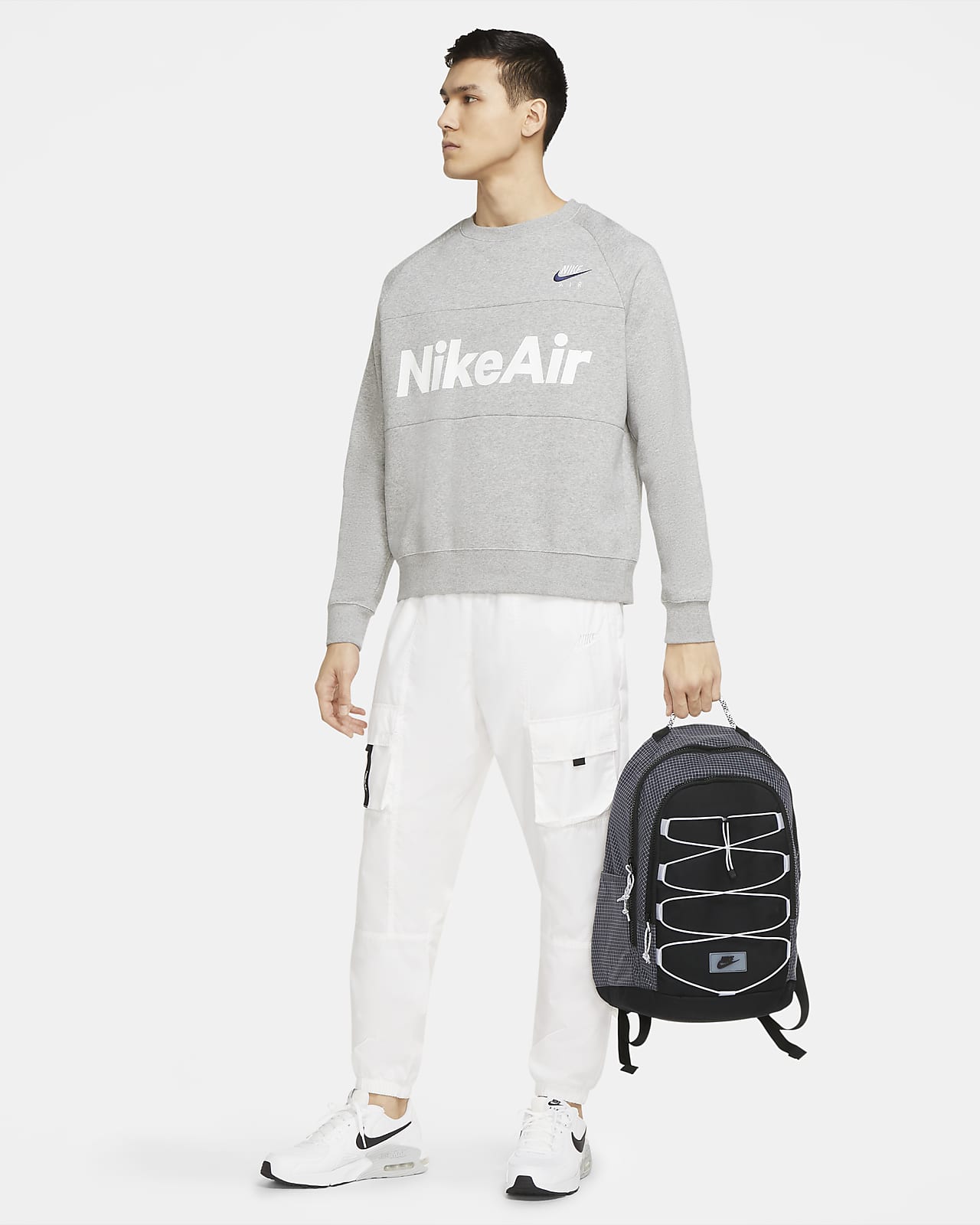 nike air hayward backpack white