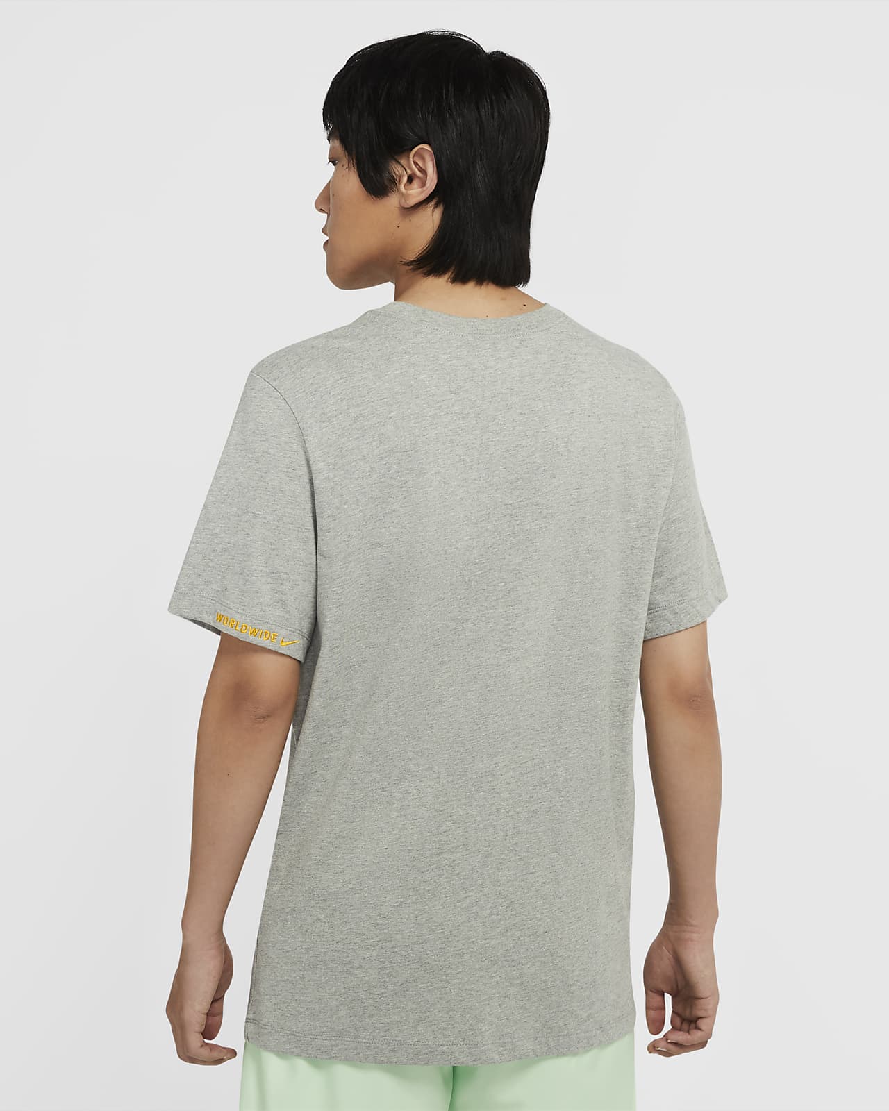 playera nike hombre negra