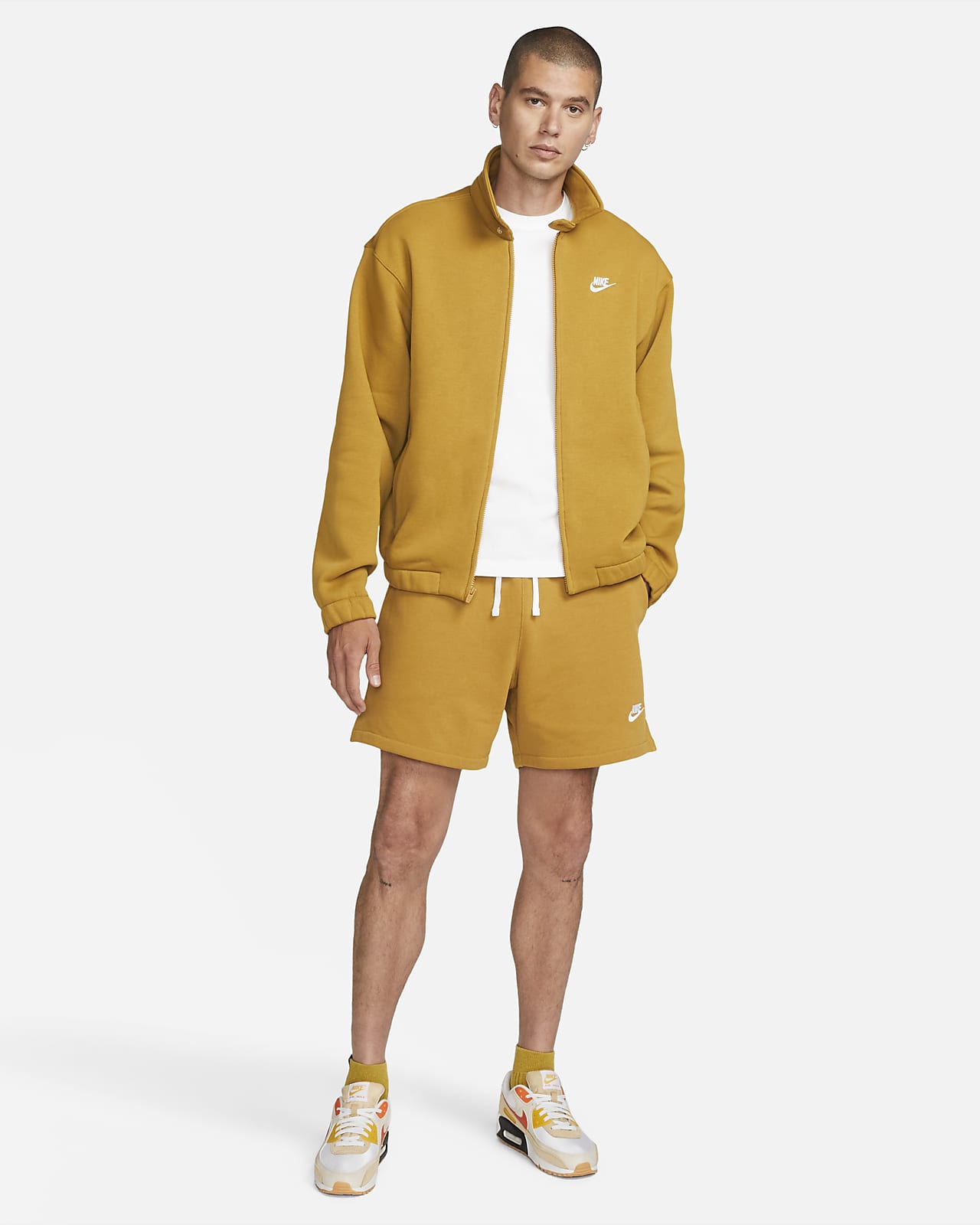 Nike Club Fleece Pantal n corto Flow de tejido French terry