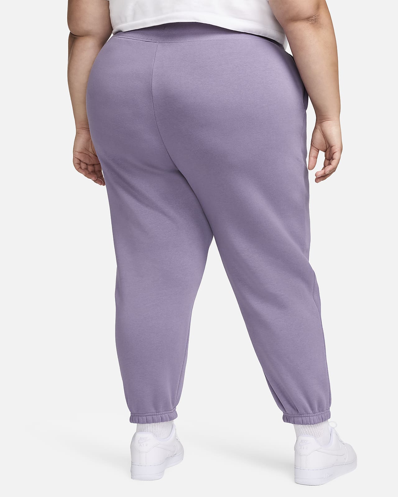 Nike mini swoosh oversized joggers in copa blue - ShopStyle Plus Size  Trousers