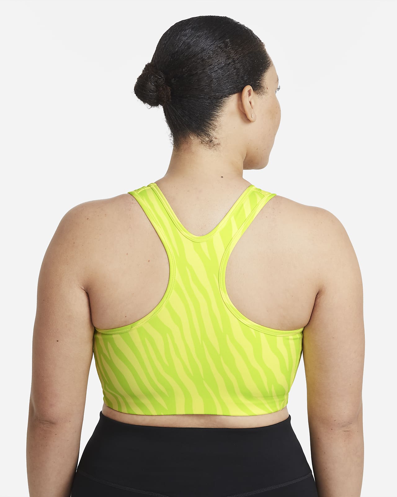 Nike Dri-FIT Women's Swoosh Graphic Medium-Support Non-Padded