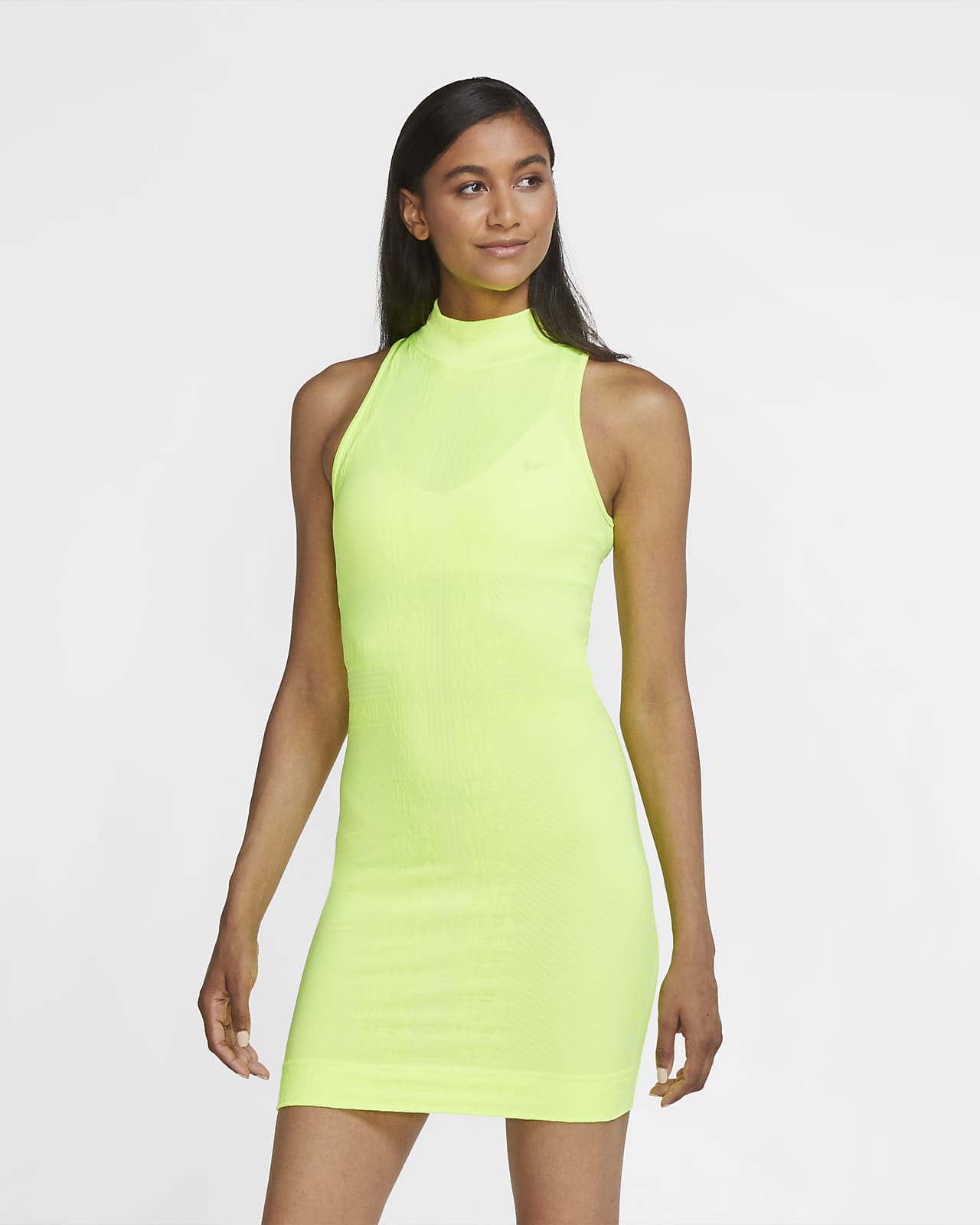 nike yellow dress