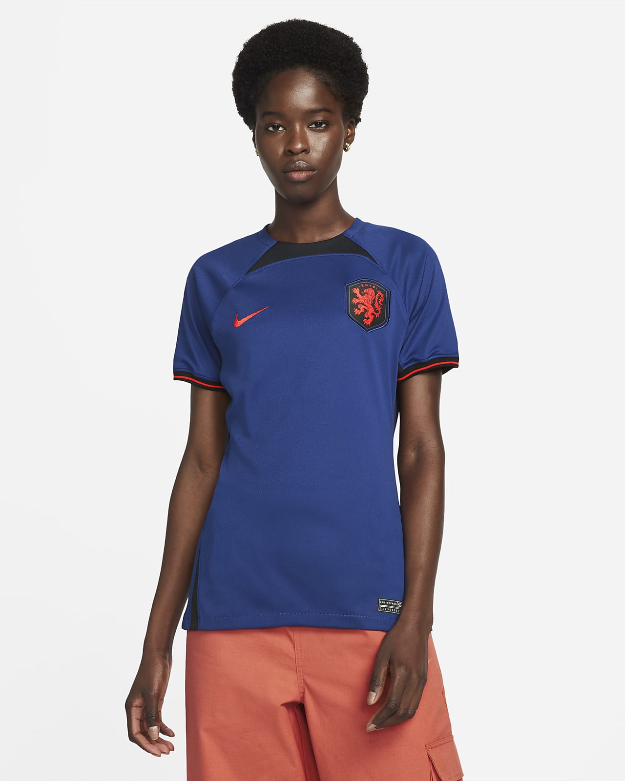 Segunda equipación Stadium Países Bajos 2022/23 Camiseta de fútbol Nike Dri-FIT - Mujer