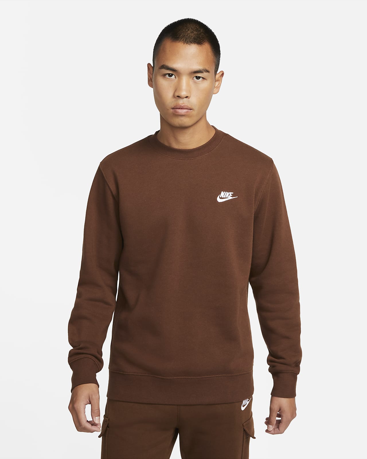 Nike Sportswear Club Fleece Rundhalsshirt. Nike DE