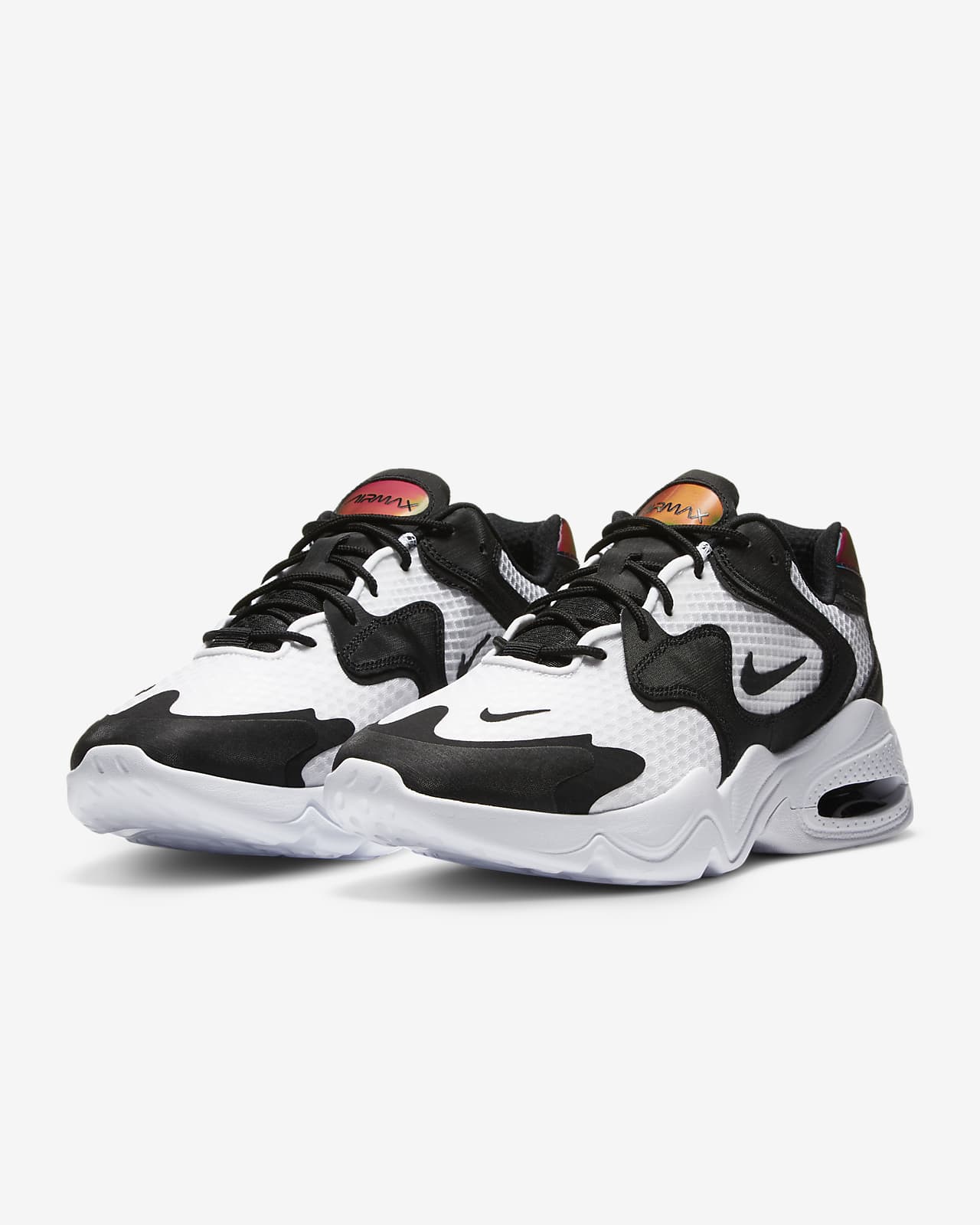 nike air max black and white and grey
