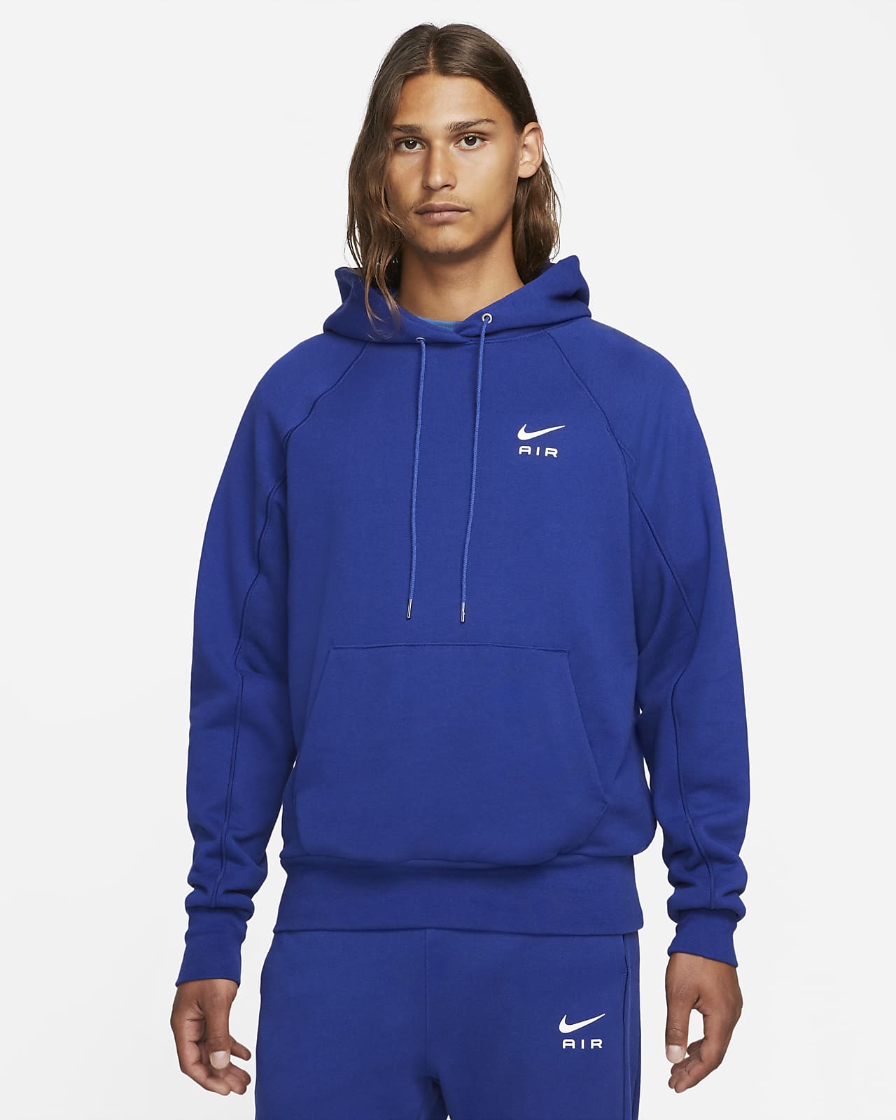Nike Air Fransız Havlu Kumaşı Erkek Kapüşonlu Sweatshirt'ü