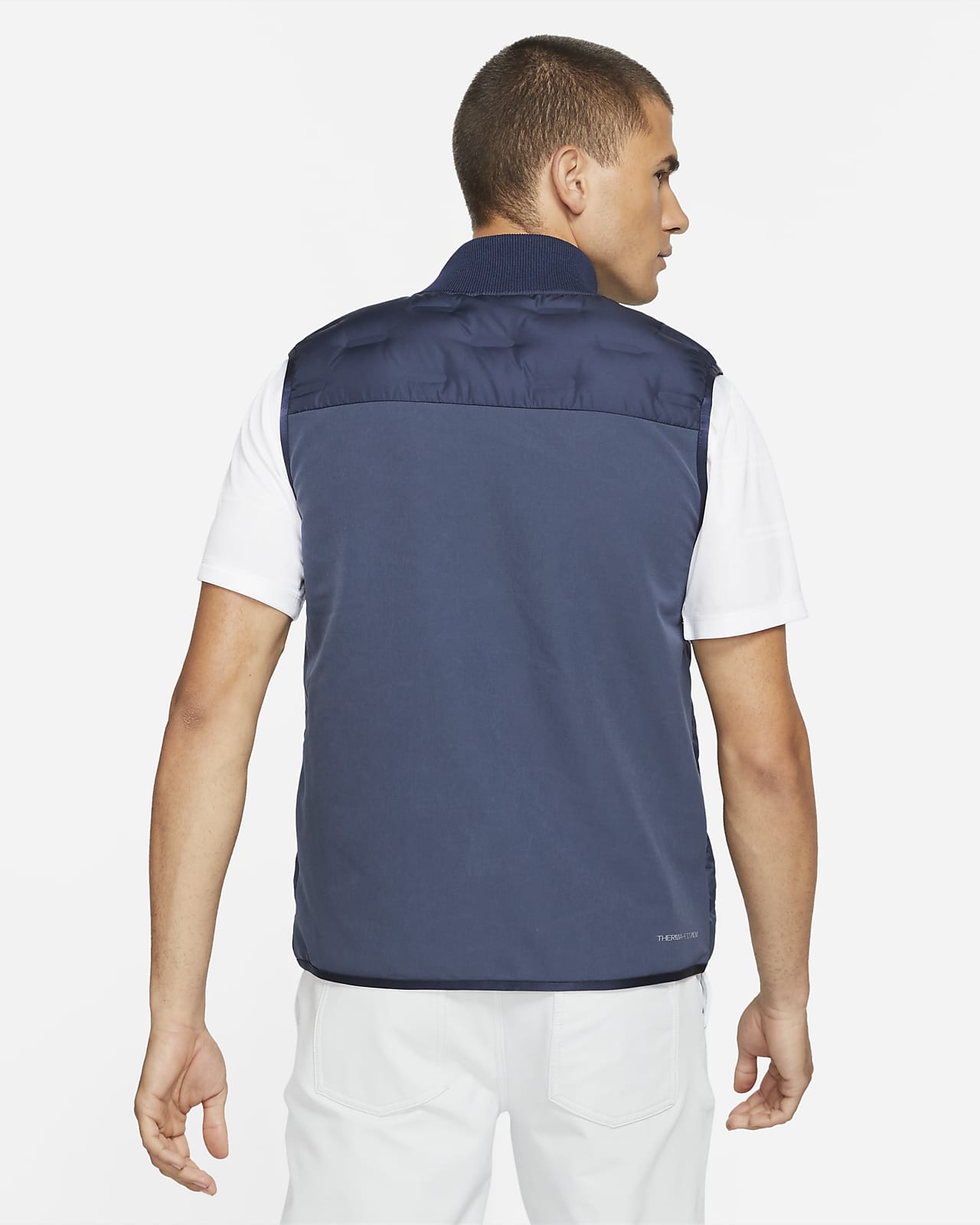 nike grey gilet