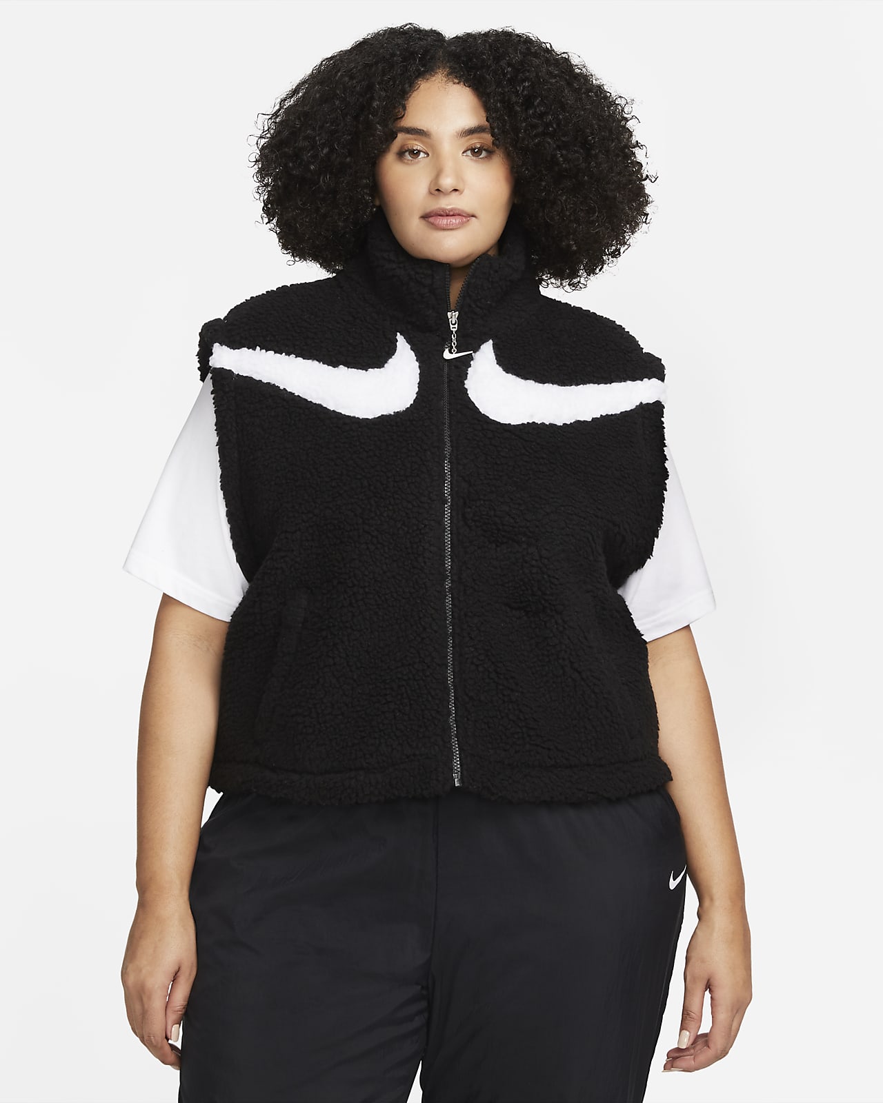 Nike Sportswear Swoosh Women's Fleece Vest (Plus Size). Nike.com