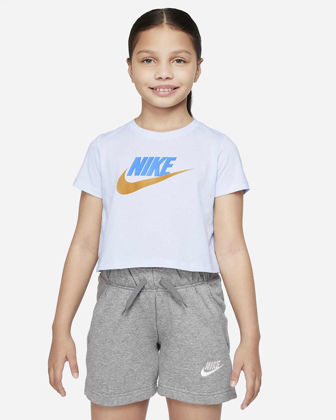 T-Shirt σε πιο κοντό μήκος Nike Sportswear για μεγάλα κορίτσια