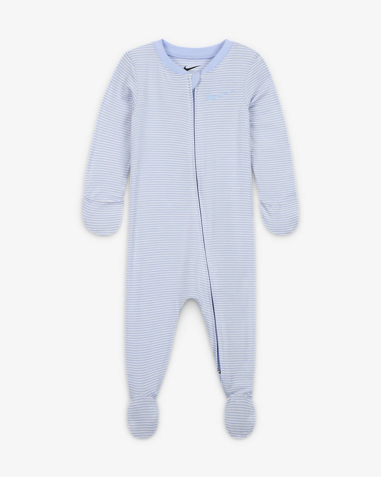 Nike Baby Essentials Baby (0-9M) Striped Footed Coverall