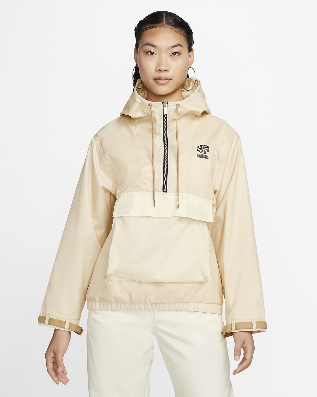 nike nylon jacket womens