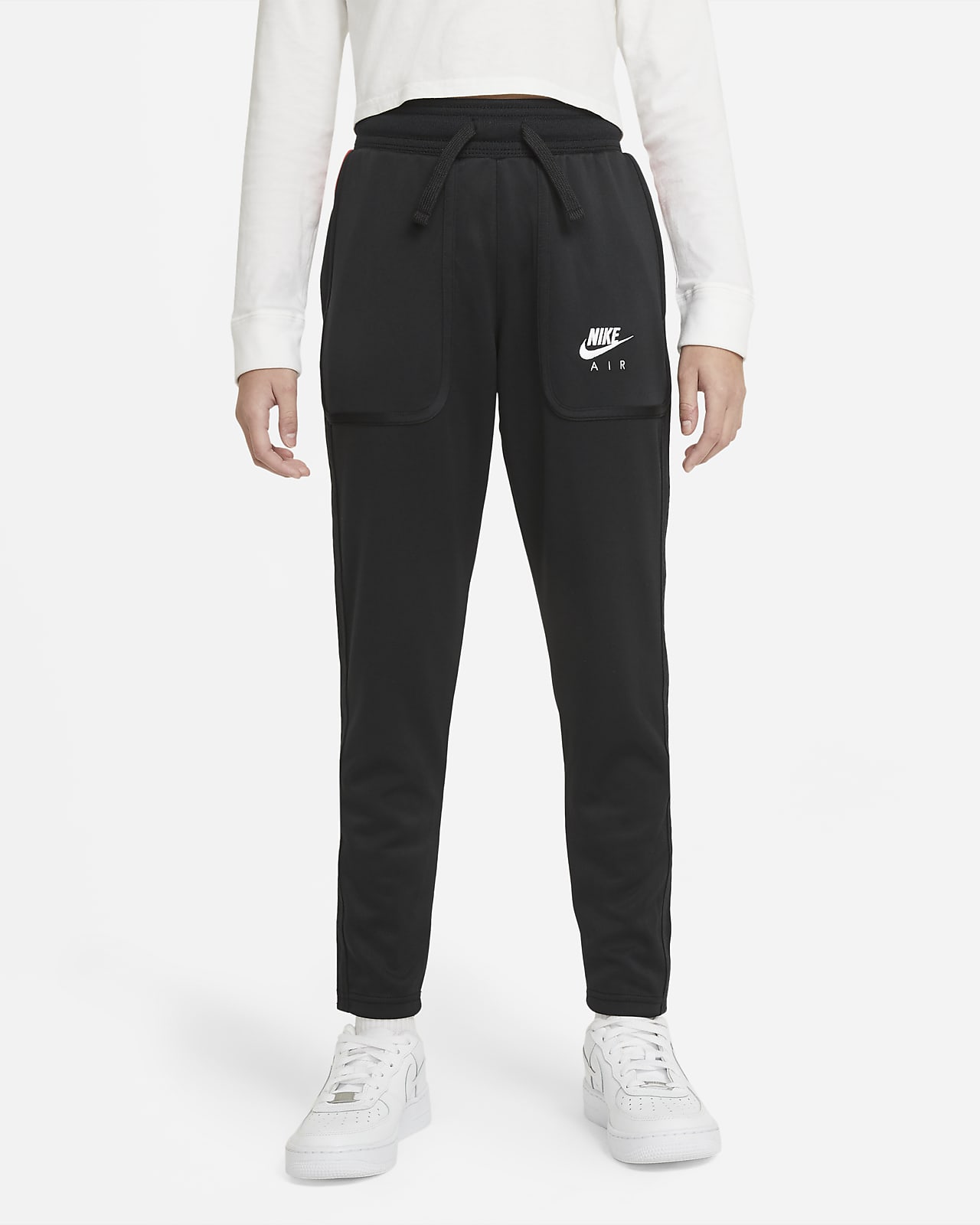 white nike air tracksuit