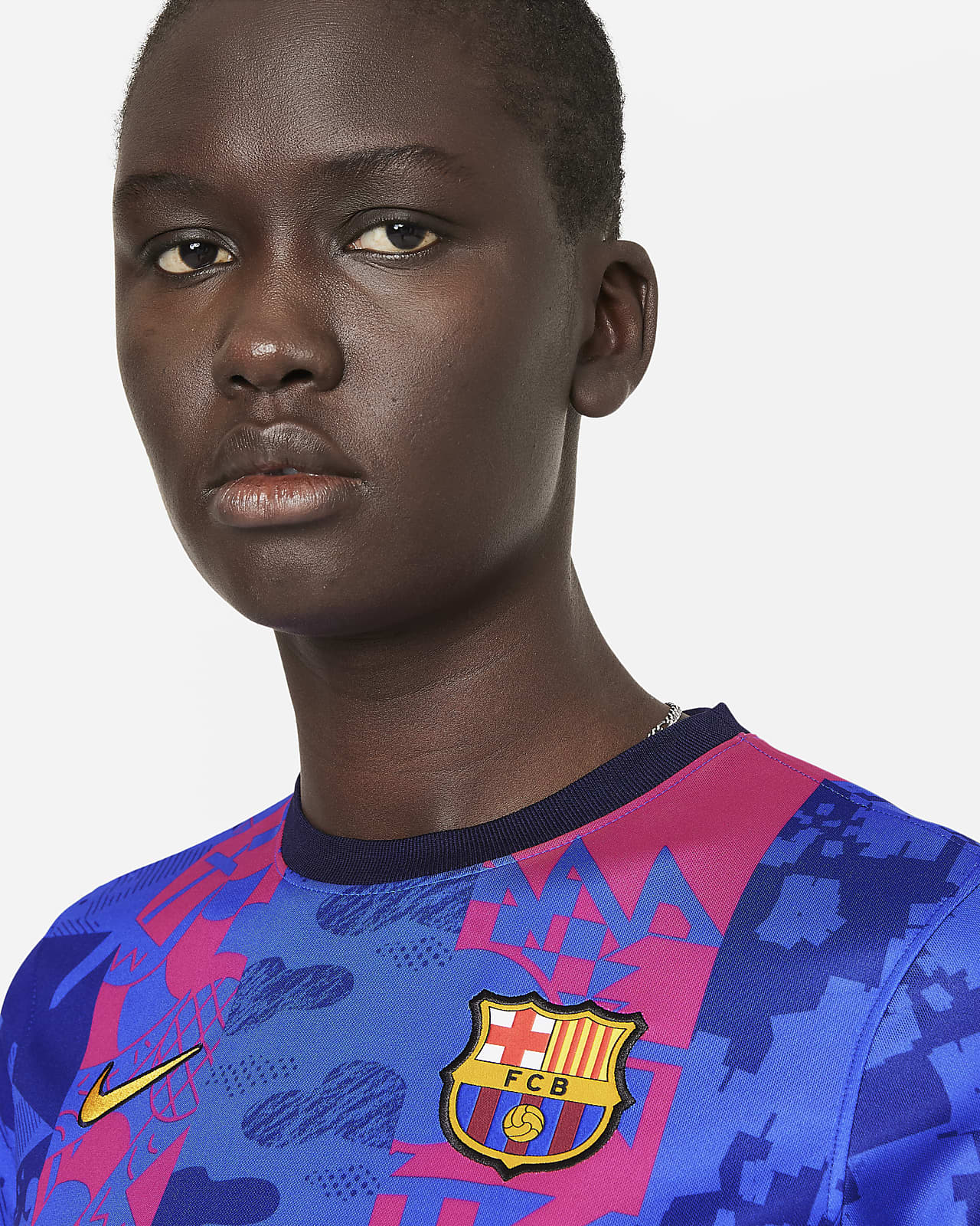 FC Barcelona 2021/22 Stadium Third Women's Dri-FIT Soccer Jersey. Nike