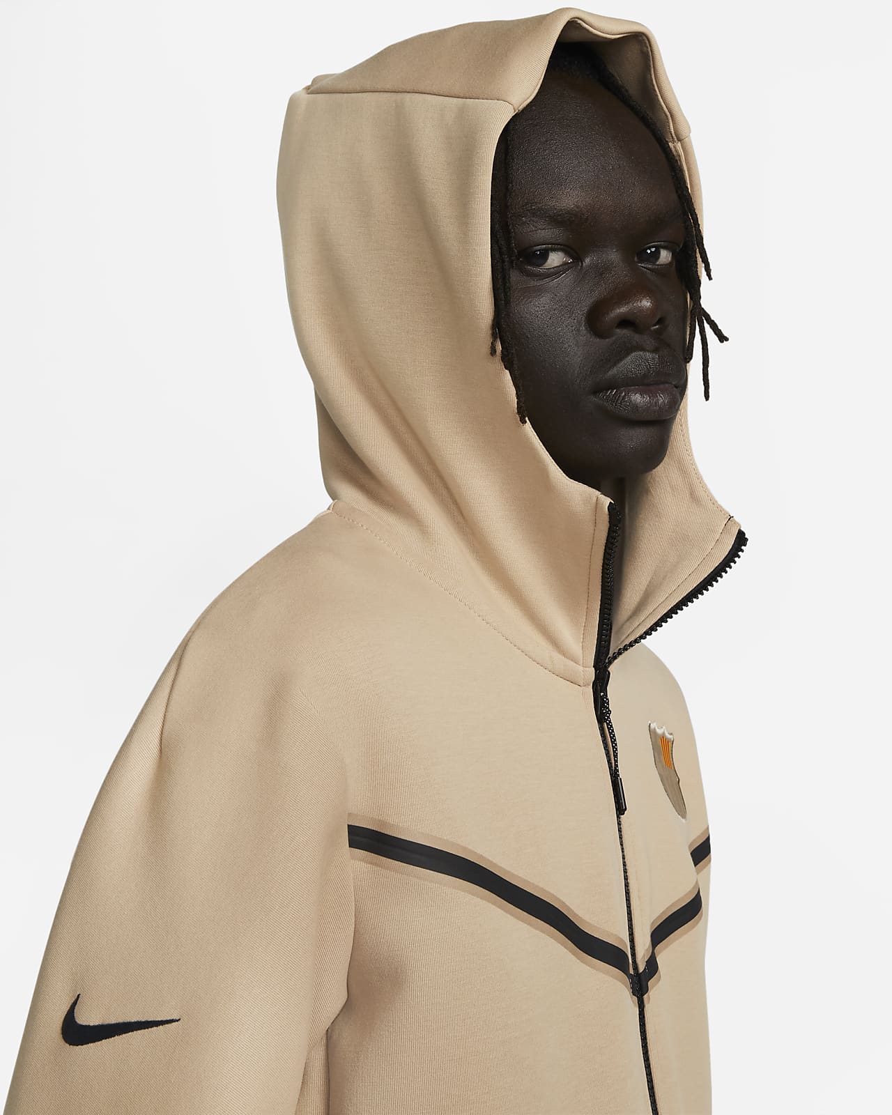 nike men's sportswear tech fleece windrunner hoodie