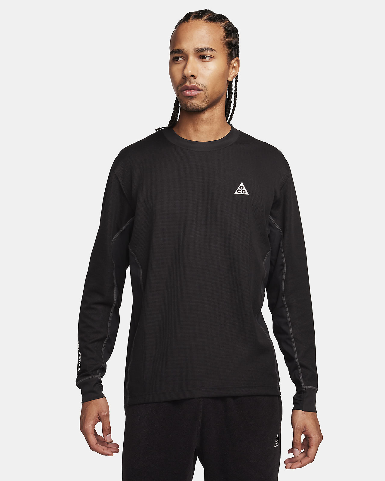 Męska zimowa koszulka z długim rękawem Nike ACG Dri-FIT ADV „Goat Rocks”