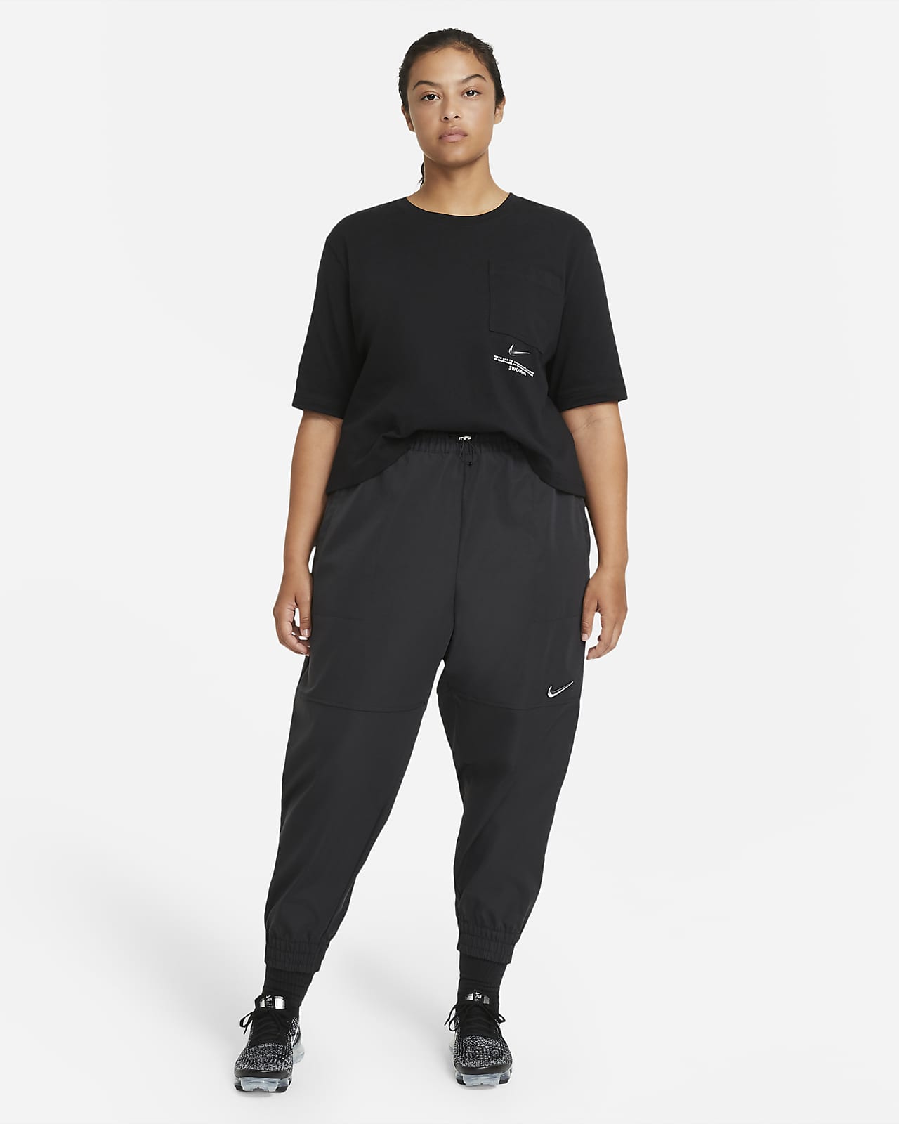Pantalon swoosh nike mujer clearance