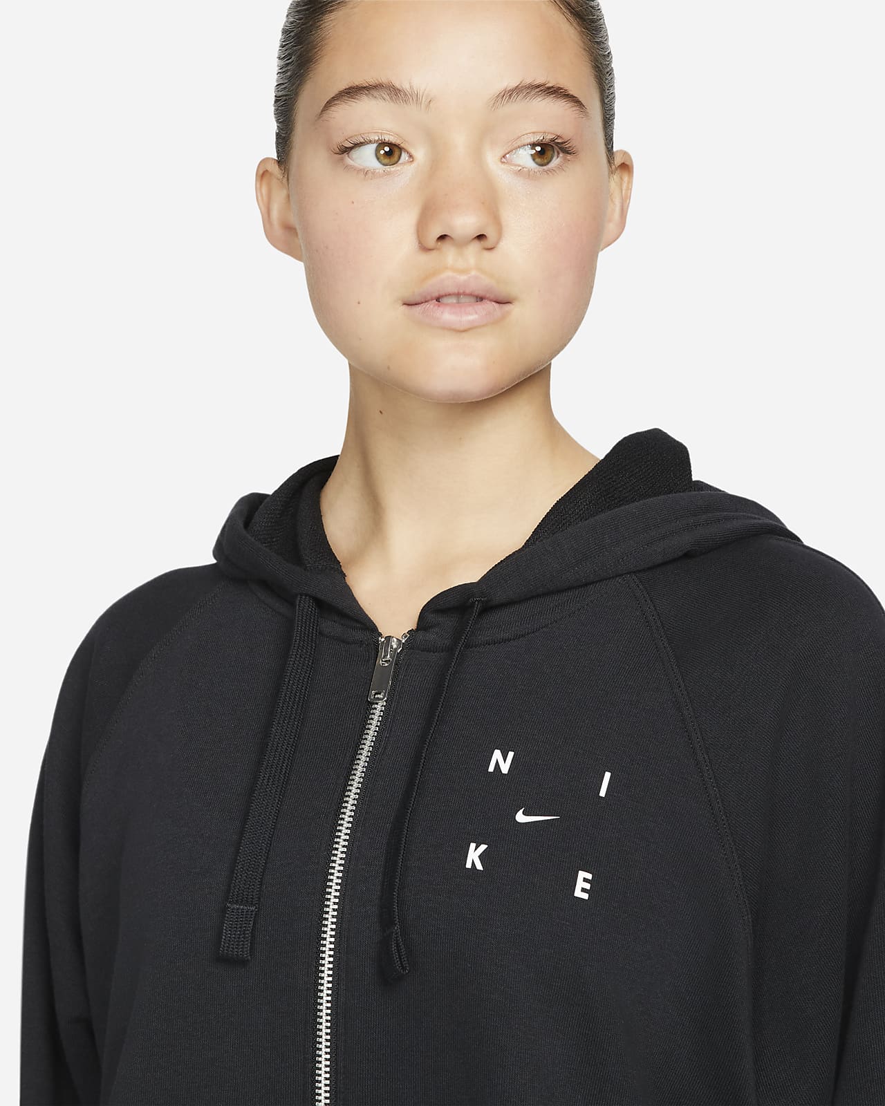 Nike Dri-FIT Get Fit Sudadera de entrenamiento con capucha con cremallera  completa y estampado - Mujer. Nike ES