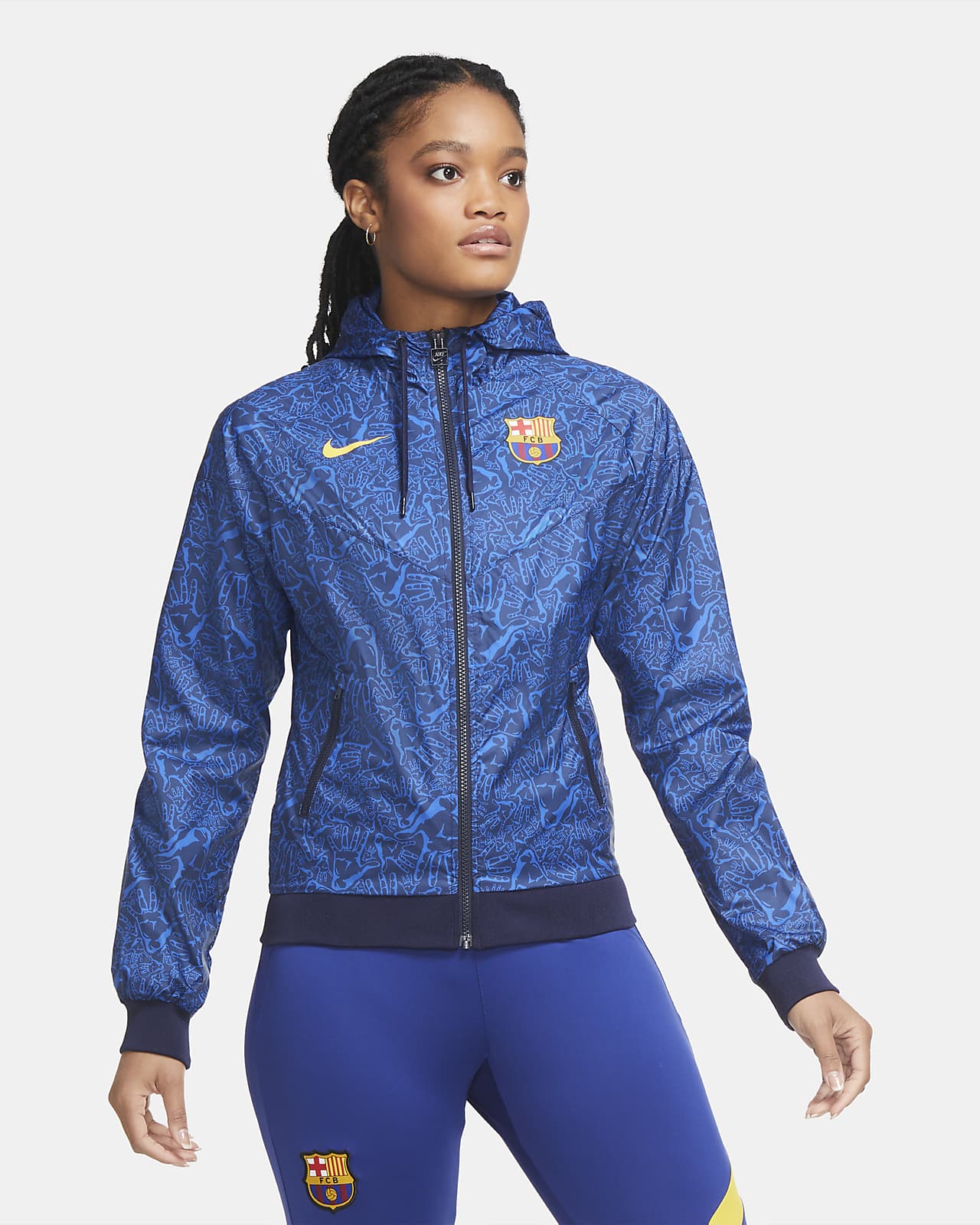 barca nike jacket