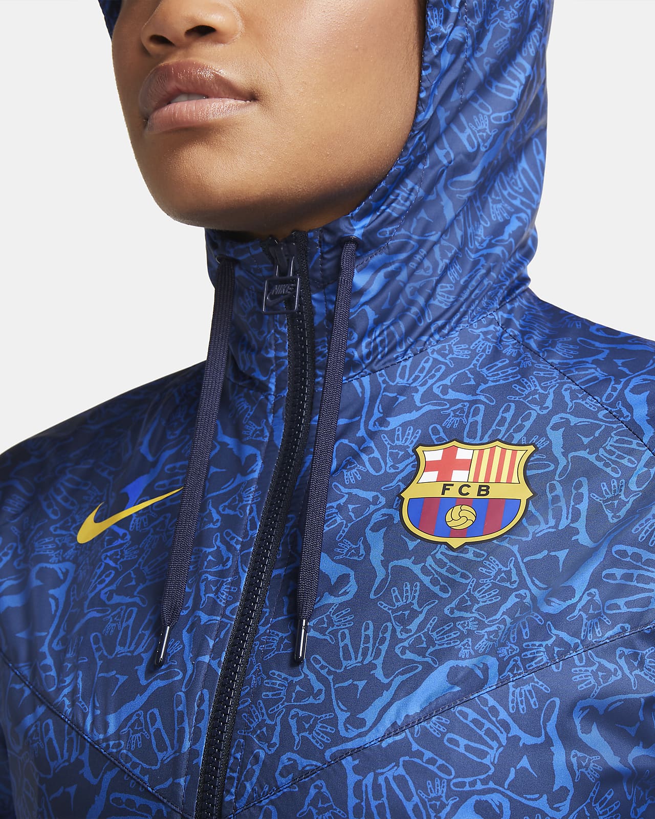 nike fc barcelona windrunner