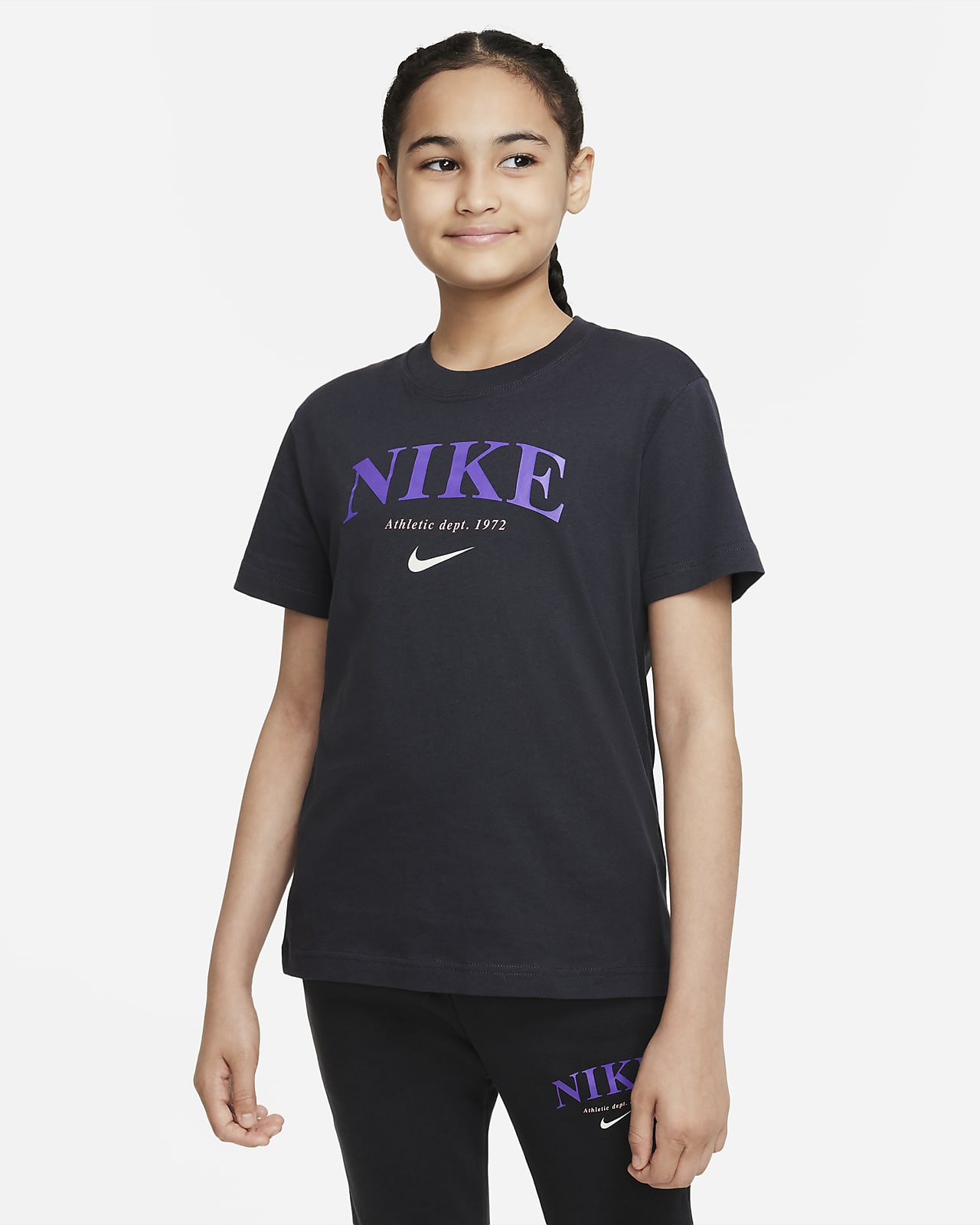 aeronave temperatura acortar Nike Sportswear Trend Camiseta - Niña. Nike ES