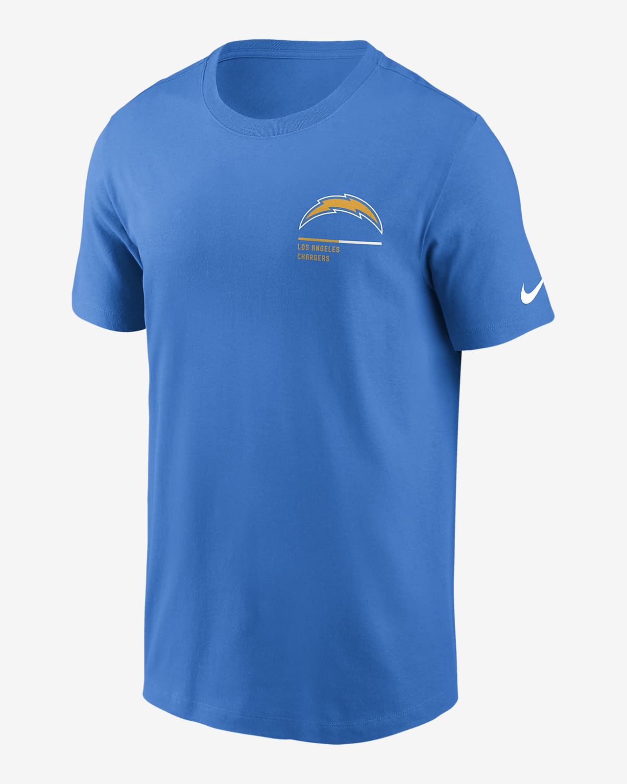En segundo lugar Máxima piano Nike Team Incline (NFL Los Angeles Chargers) Men's T-Shirt. Nike.com