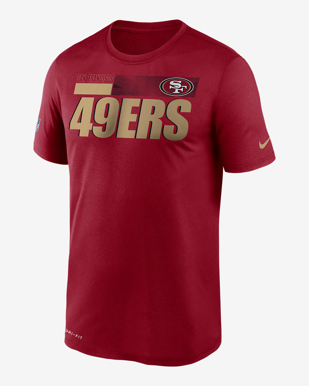 nike dri fit 49ers shirt