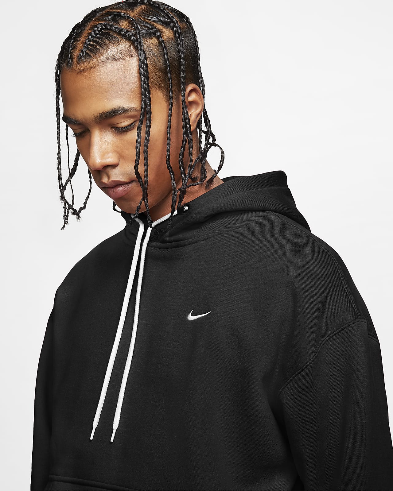 Sudadera con gorro de tejido Fleece para hombre Nike Solo Swoosh. Nike.com