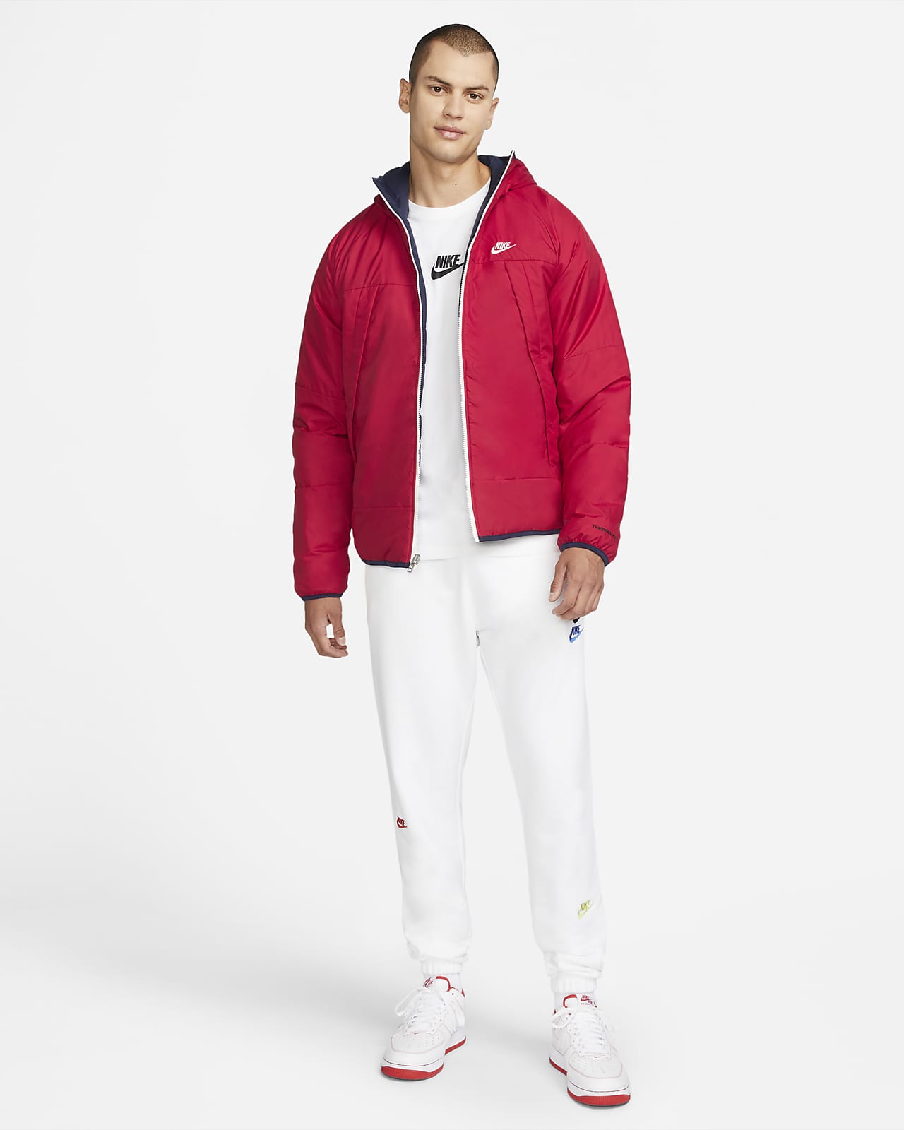 giacca nike reversible