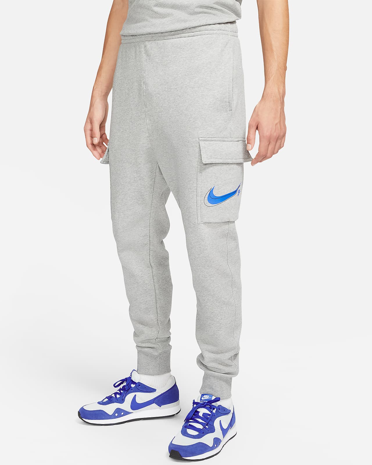 nike fleece cargo pants