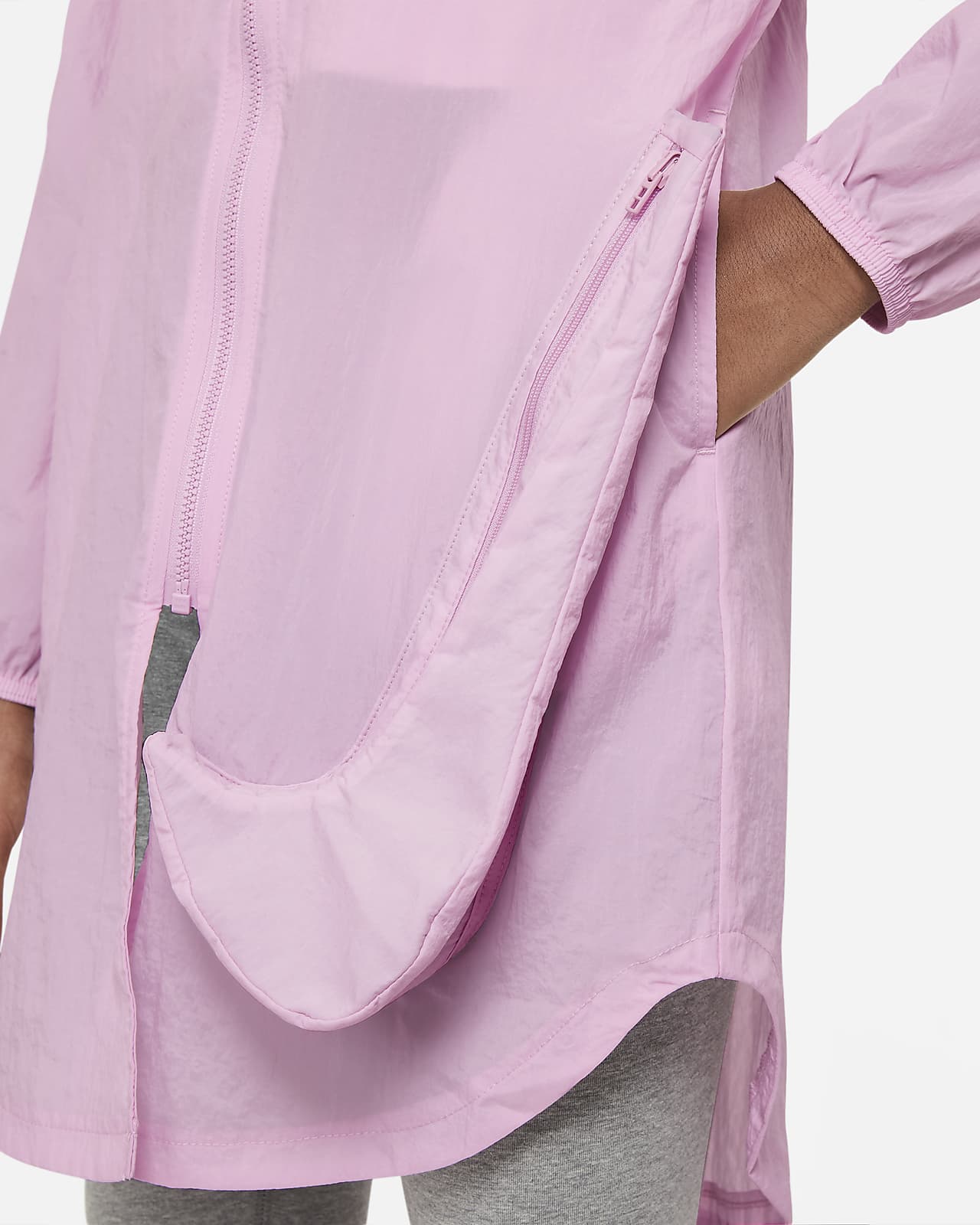 nike air pink jacket