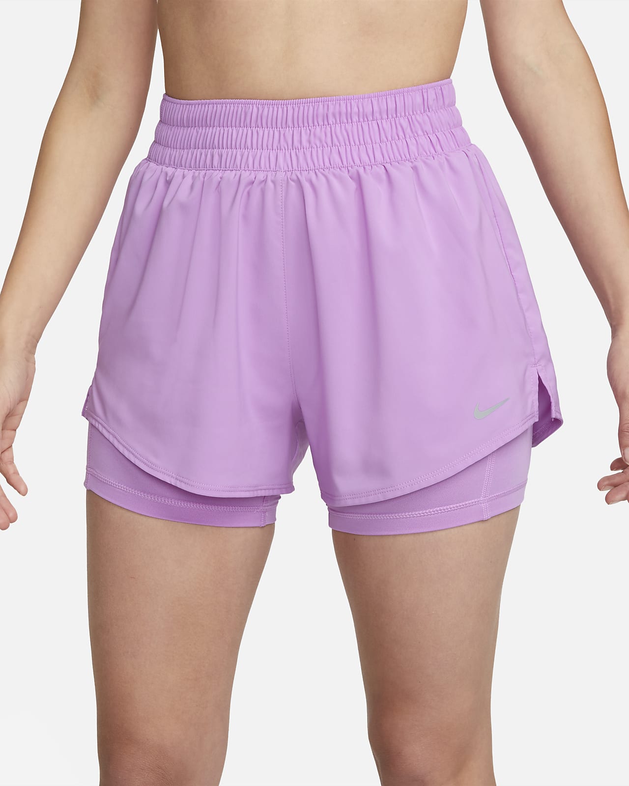 Nike Women's Dri-FIT High-Waisted 3" 2-in-1 Shorts. Nike.com