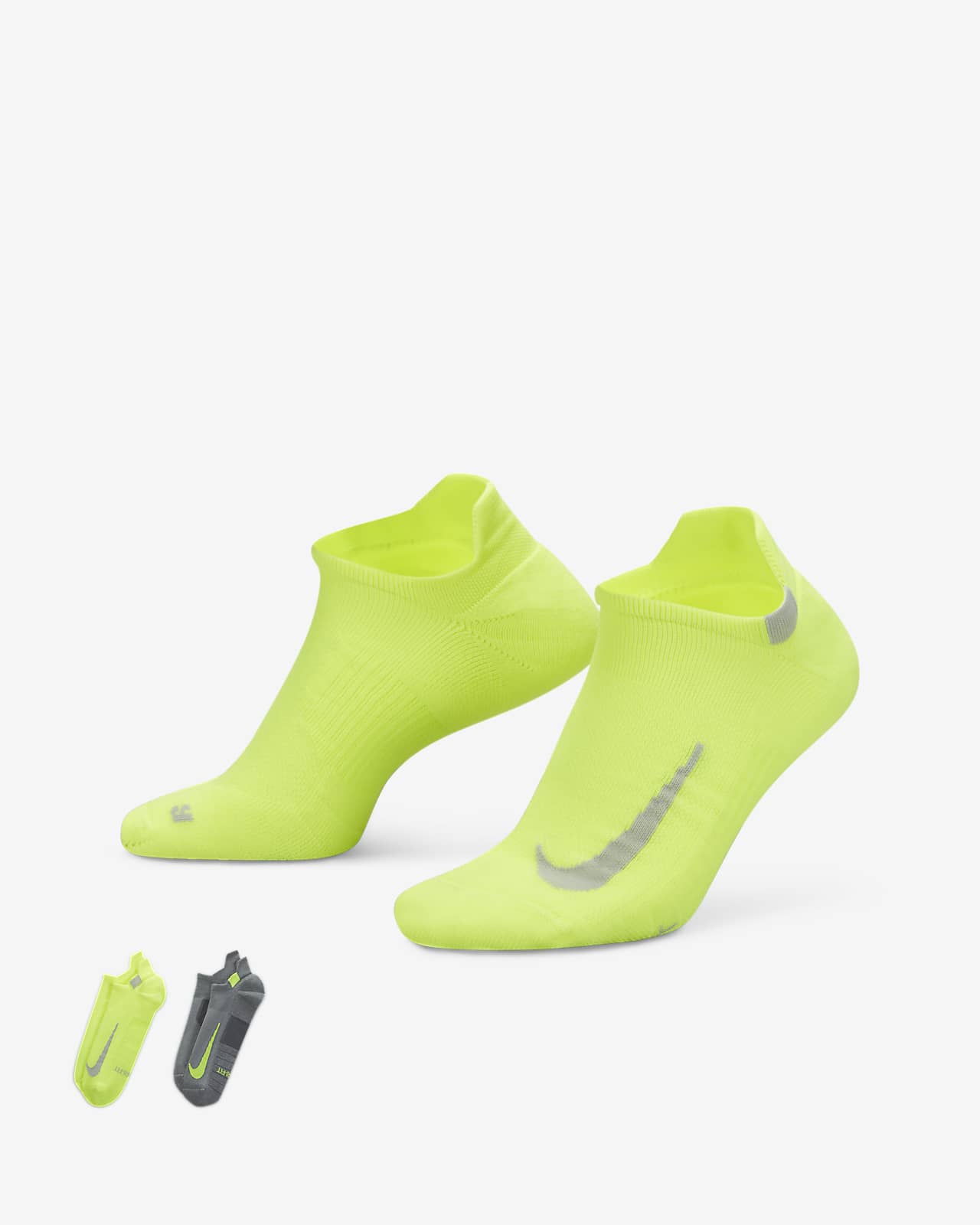 cansado instante Actriz Nike Multiplier Calcetines invisibles de running (2 pares). Nike ES