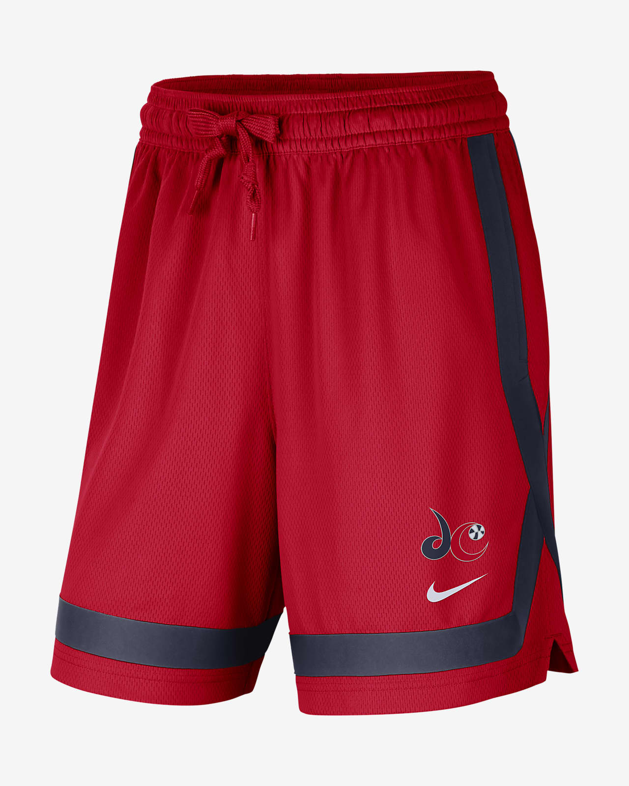 Shorts de entrenamiento para mujer Nike Dri-FIT WNBA Washington Mystics