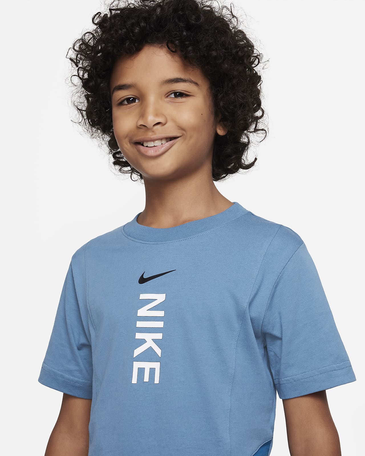 Nike Sportswear Hybrid Older Kids' (Boys') Top. Nike NL