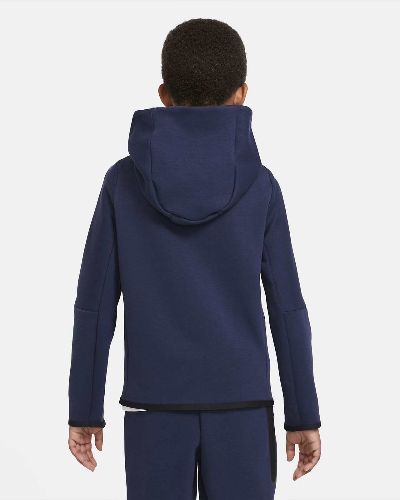 Nike Sportswear Tech Fleece Older Kids Boys Full Zip Hoodie Nike Lu