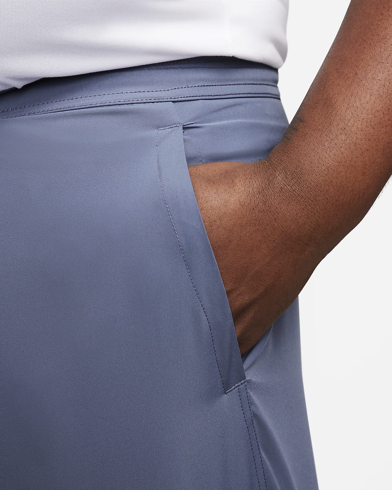 Nike Yoga Men's Dri-FIT 18cm (approx.) Unlined Shorts. Nike LU