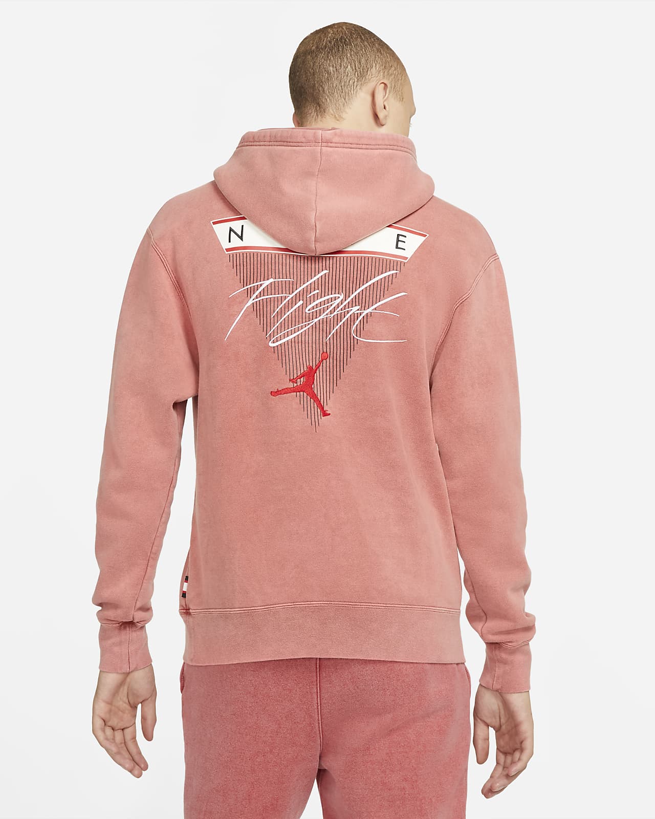 Jordan Flight Fleece Men's Graphic Pullover Hoodie. Nike AU