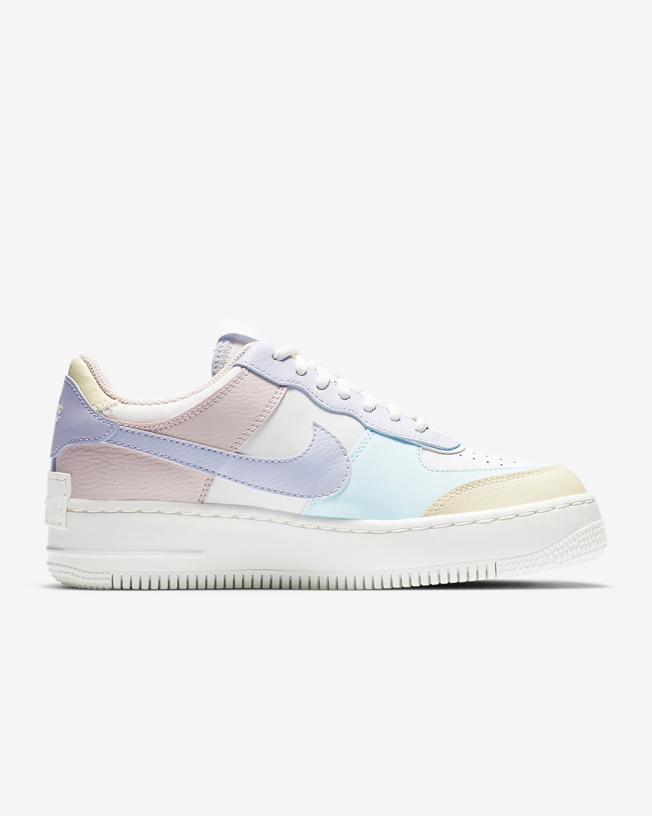 multi coloured nike air force